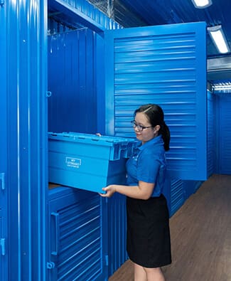 Self storage service solution with diverse warehouse size 2