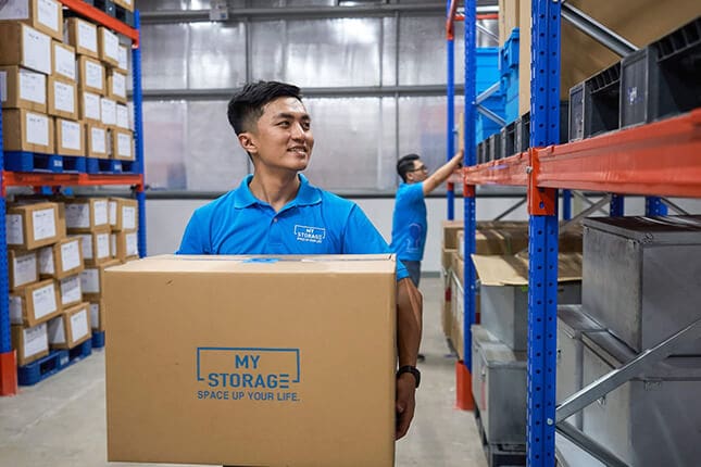 Professional document storage facility for secure file and record keeping.