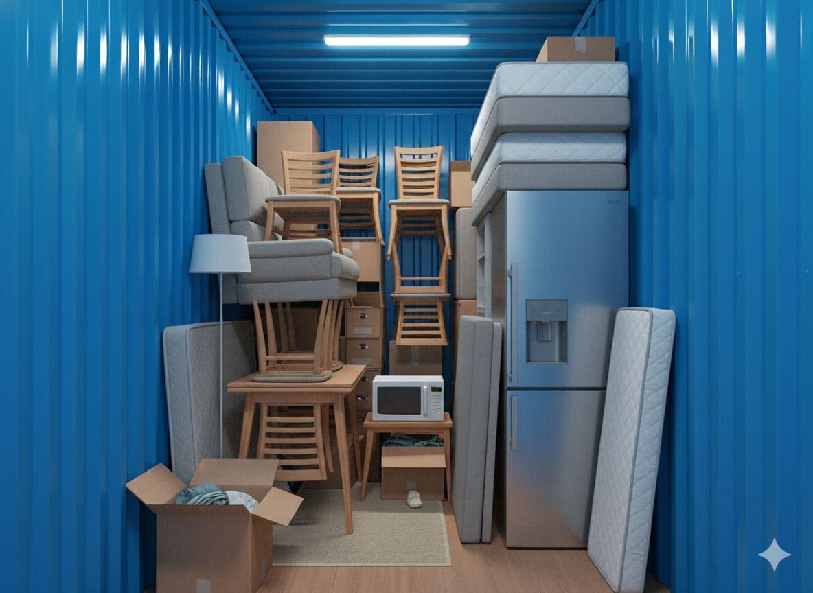 Rent a family storage for household goods & luggage that lacking space