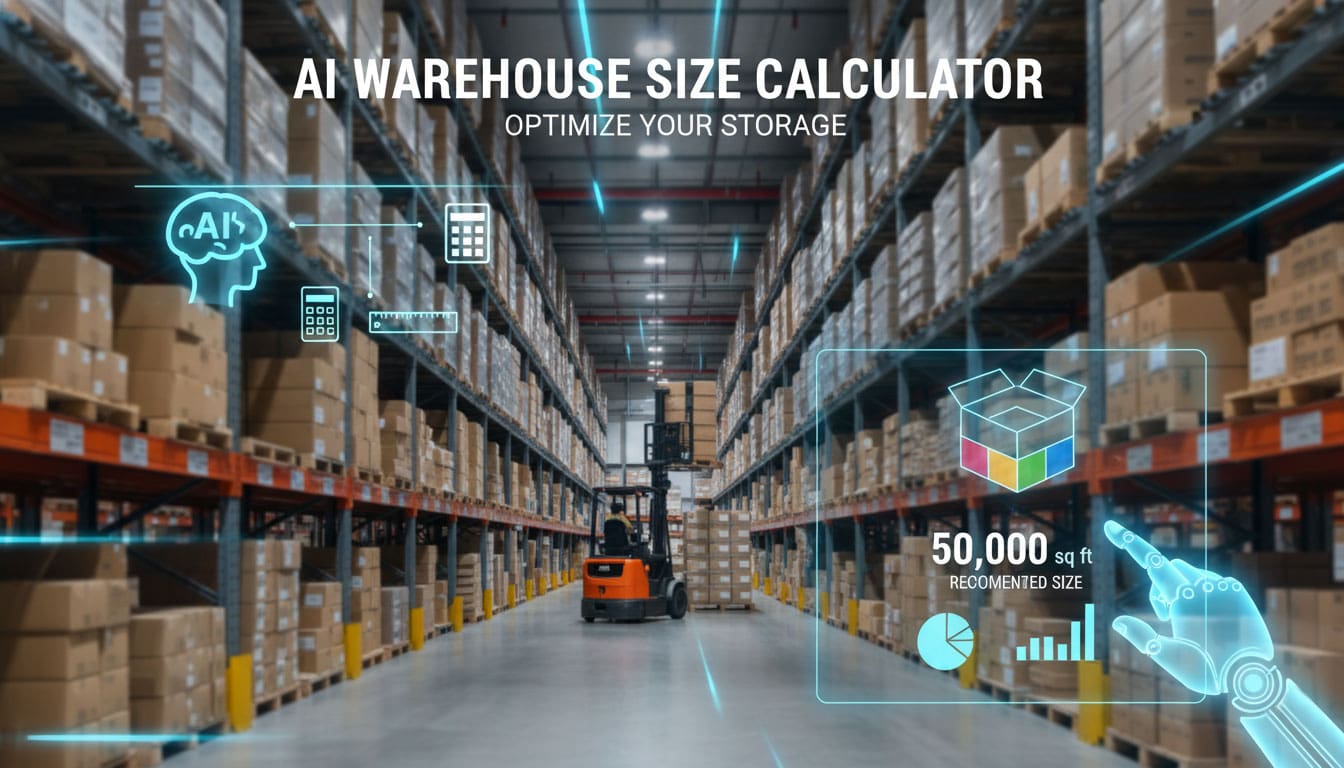 How to Calculate Warehouse Size Using AI – Choose the Right Storage Space