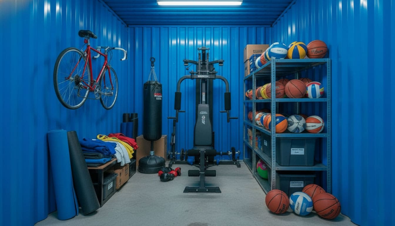 How to Store Sports Equipment Neatly and Without Taking Up Much Space