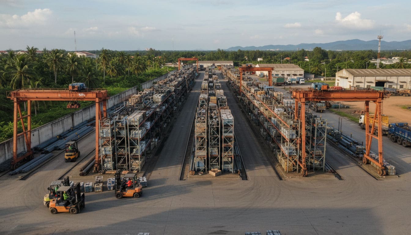 What are Industrial Outdoor Storage? Trends, Data & Potential in Vietnam