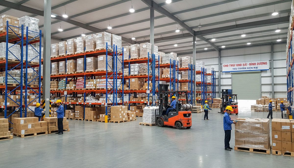 Warehouse rental in Binh Duong near VSIP 1 Industrial Park: Optimal Storage for Businesses