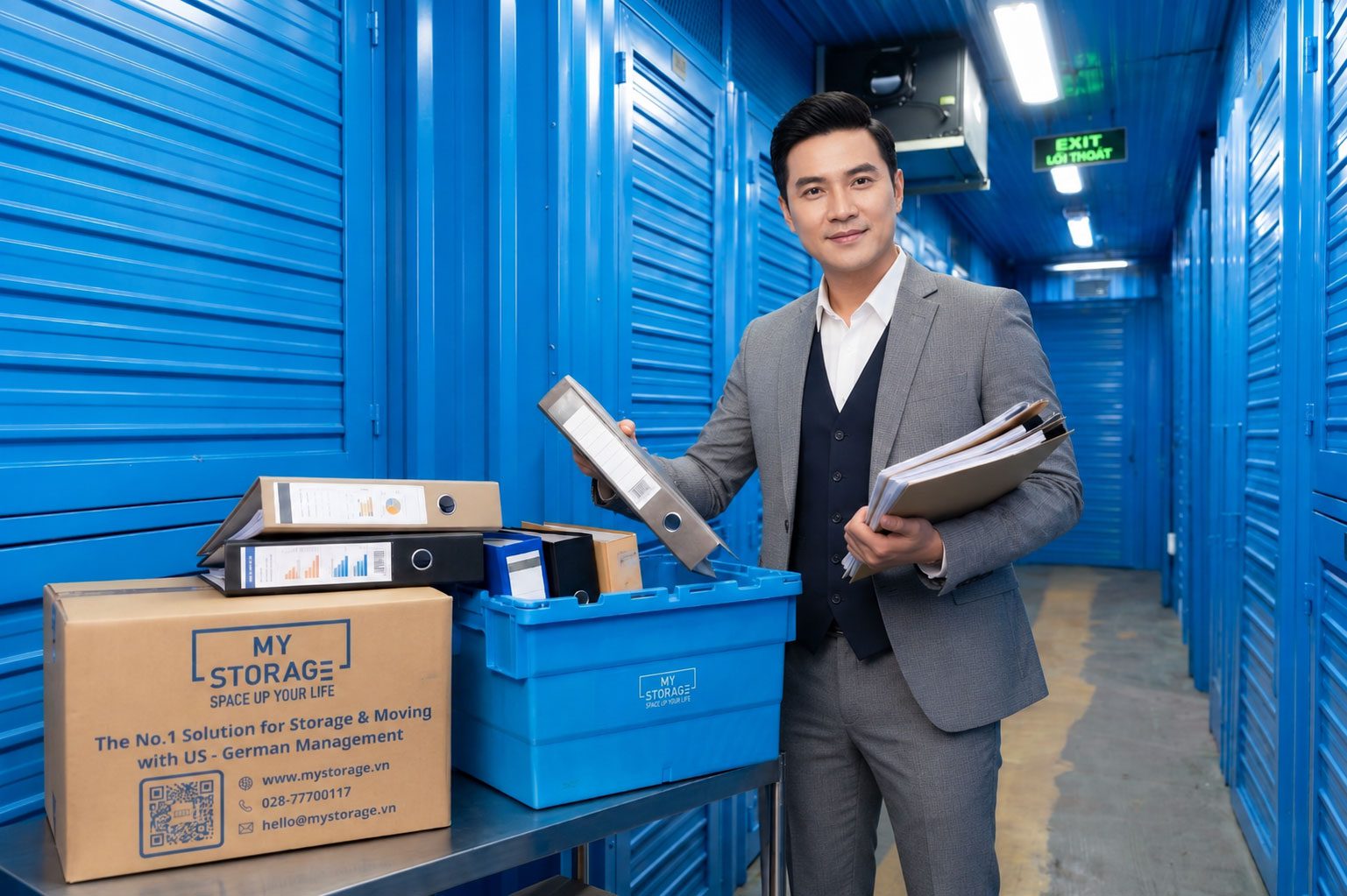 Rent a Mini Storage Space to Keep Books & Personal Documents